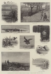 Illustrations de The Badminton Library of Sports and Pastimes, Moor and Marsh, Field and Covert - Charles Whymper